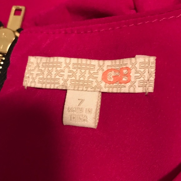 🌷Pink/Navy LS Dress🌷 - Picture 6 of 7